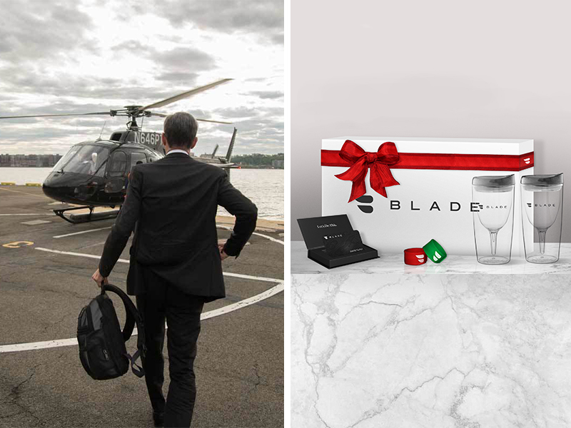 Scheduled BLADE Bounce Airport Transfer with Gift Packaging